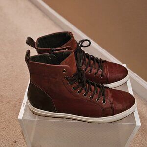Seven91 Cogruzzo High-top Sneaker Boot in Brown
